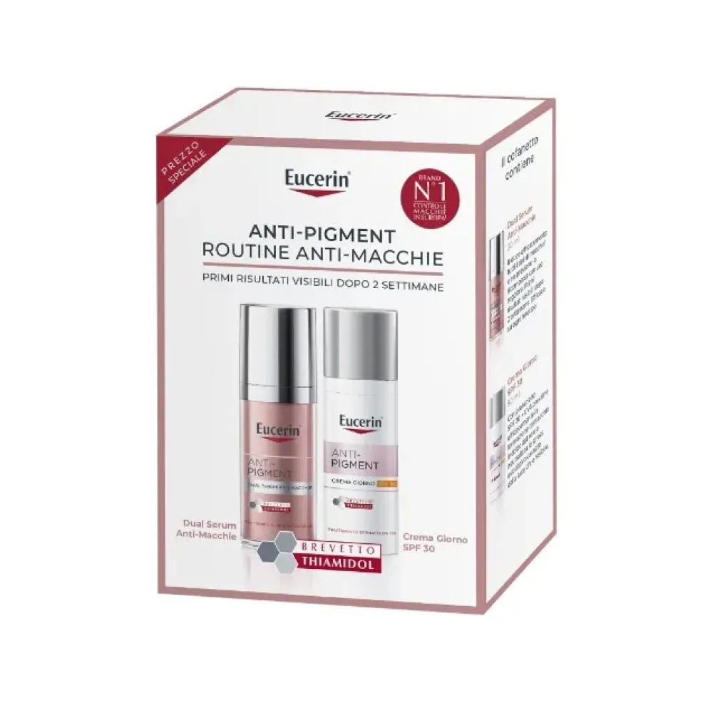 Eucerin AntiPigment Routine Anti-Macchie Viso Siero 30 ml + Crema 50 ml