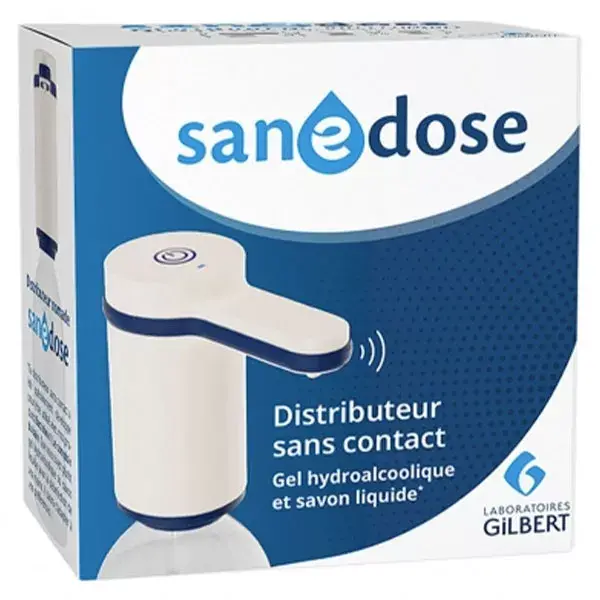 Sanedose Contactless Dispenser for Hydroalcoholic Gel and Liquid Soap