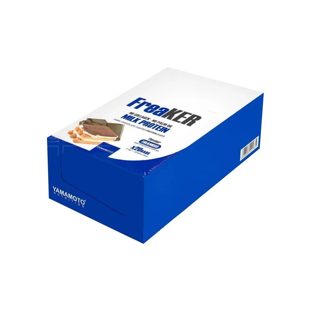 Yamamoto Nutrition Freaker Barrette Tiramisù Con Copertura Di Cioccolato Fondente 20 Pezzi Da 50 G