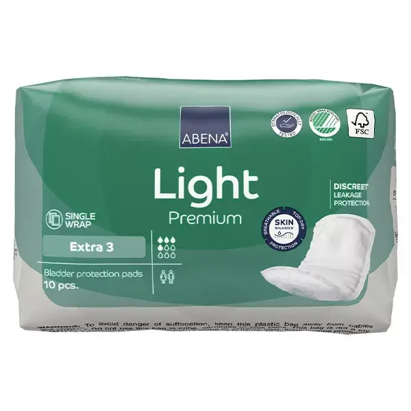 Abena Frantex Light Premium Protection Adhésive Extra Taille 3 10 unités