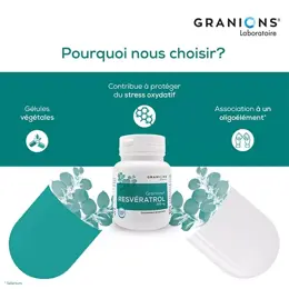 Granions Resvératrol 200mg 30 gélules