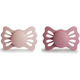Chupetas de silicone Frigg Lucky Blush/Cedro +6m 2 unid.