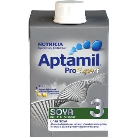 Aptamil Soya 3 Latte Liquido dal 12° al 24° Mese Compiuto, 500ml