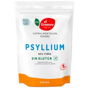El Granero Integral Psyllium Sem Glúten Bio 125 gr