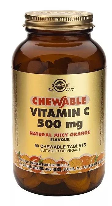 Solgar Vitamina C 500 mg 90 ccomprimidos