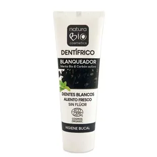 Naturabio Cosmetics Naturabio Dentífrico Blanqueador Sin Flúor Menta BIO 75 ml