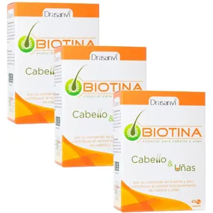 Drasanvi Biotina 400 mg 3x45 Comprimidos