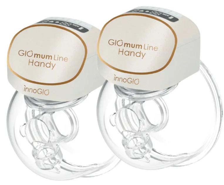 Innogio GIOmum Line Handliche elektrische Doppelmilchpumpe