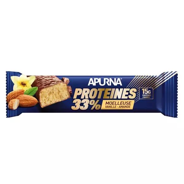 Apurna Barretta Iperproteica Morbide Vaniglia Mandorle 45g