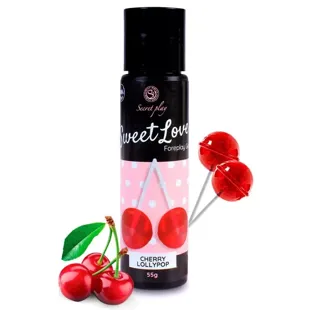 Love Secret Play Gleitmittel mit Kirsch-Lollipop-Geschmack, 60 ml