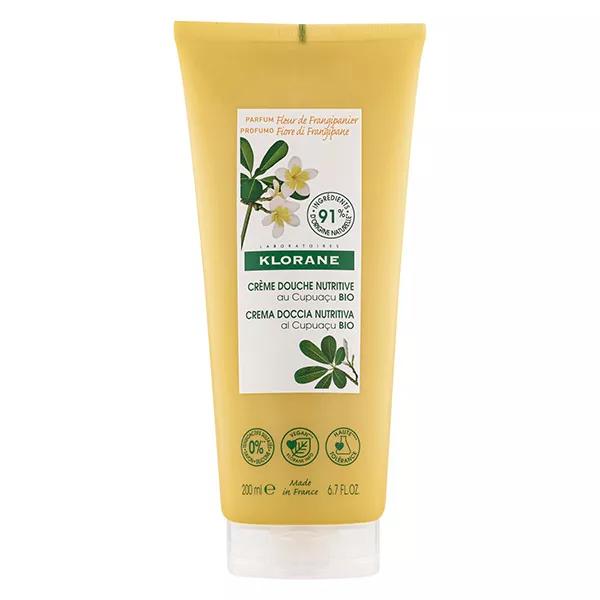 Klorane Manteca de Cuapuaçu Crema de Ducha Perfum Hoja de Plumeria 200ml