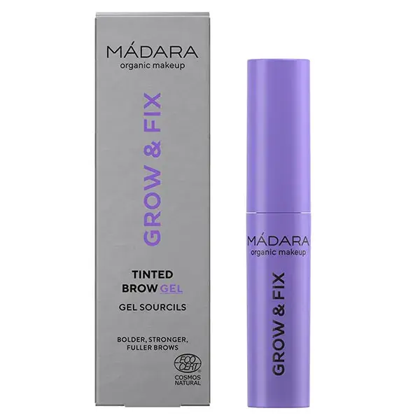 Madara Cosmetics GROW & FIX Gel teinté pour sourcils #2 SMOKY BLONDE 4.25ml