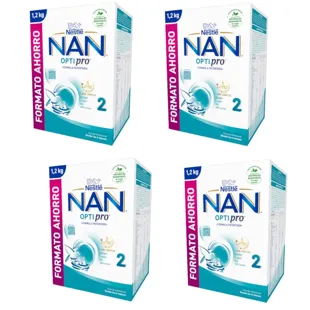 Nestlé Nan Optipro 2 Leite de Seguimento 4x1200 gr