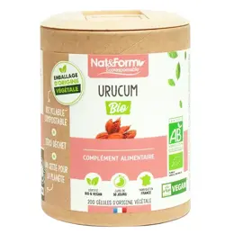 Nat & Form Écoresponsable Urucum Bio 200 gélules végétales