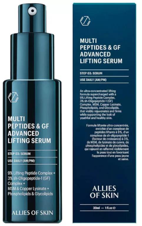 Allies of Skin Multi Peptides & GF Advanced Lifting Sérum 30 ml