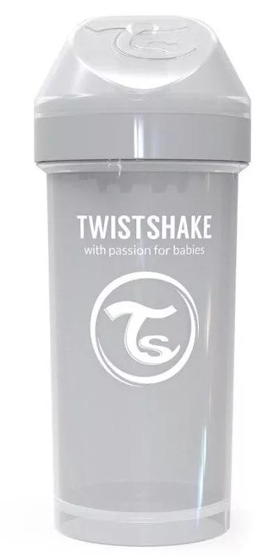 Twistshake Kid Cup +12m 360 ml Gris Pastel