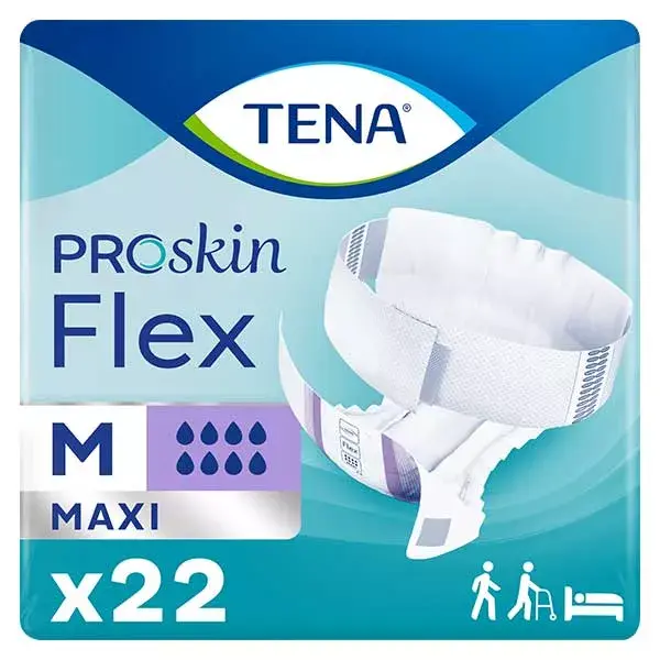 TENA Proskin Flex Change Avec Ceinture Maxi Taille M 22 unités
