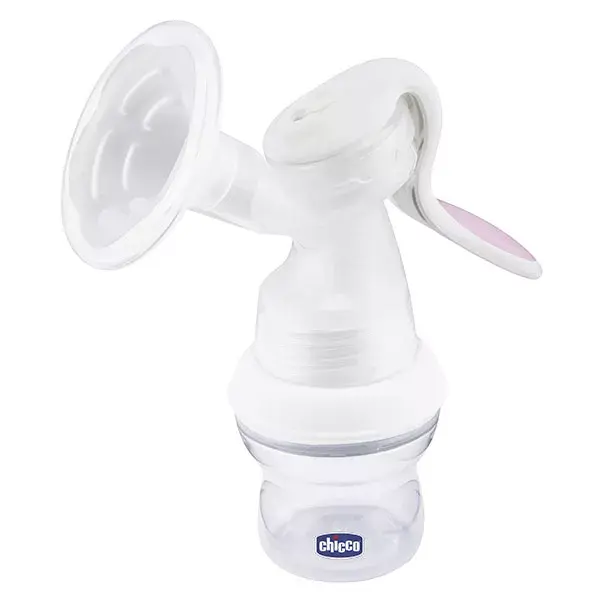Chicco Breastfeeding Natural Feeling Manual Breastpump with Accessories