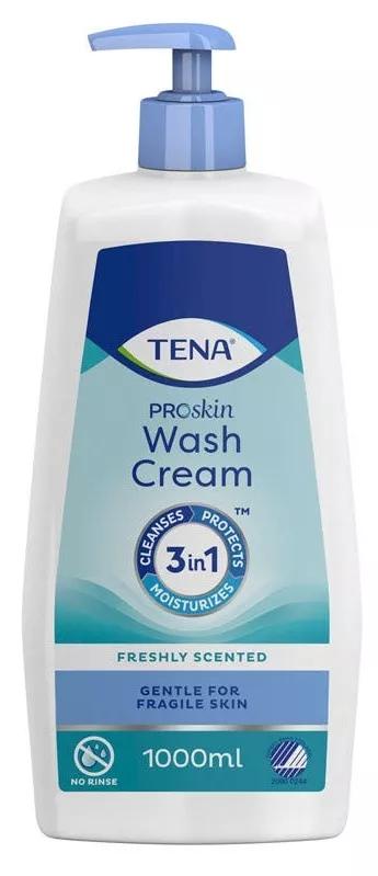 Tena ProSkin Crème Nettoyante 3 en 1 1 Litre