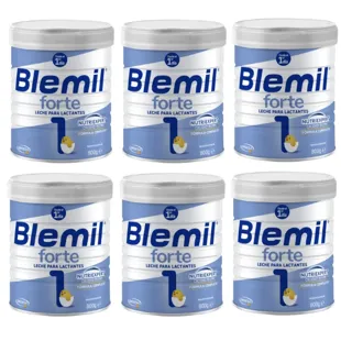 Blemil Leite Forte 1 para Bebês 6x800 gr