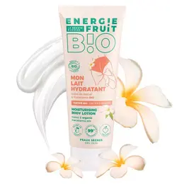 Energie Fruit Corps Peaux Sèches Lait Hydratant Huiles de Monoï & Macadamia Bio 200ml