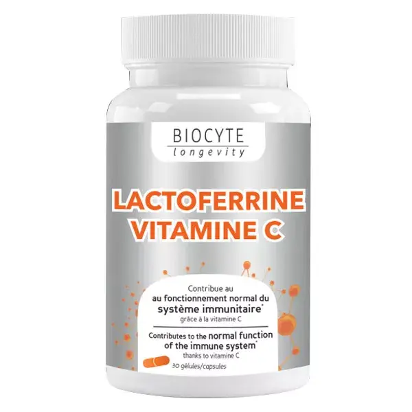 Biocyte Lactoferrine VItamina C 30 capsule