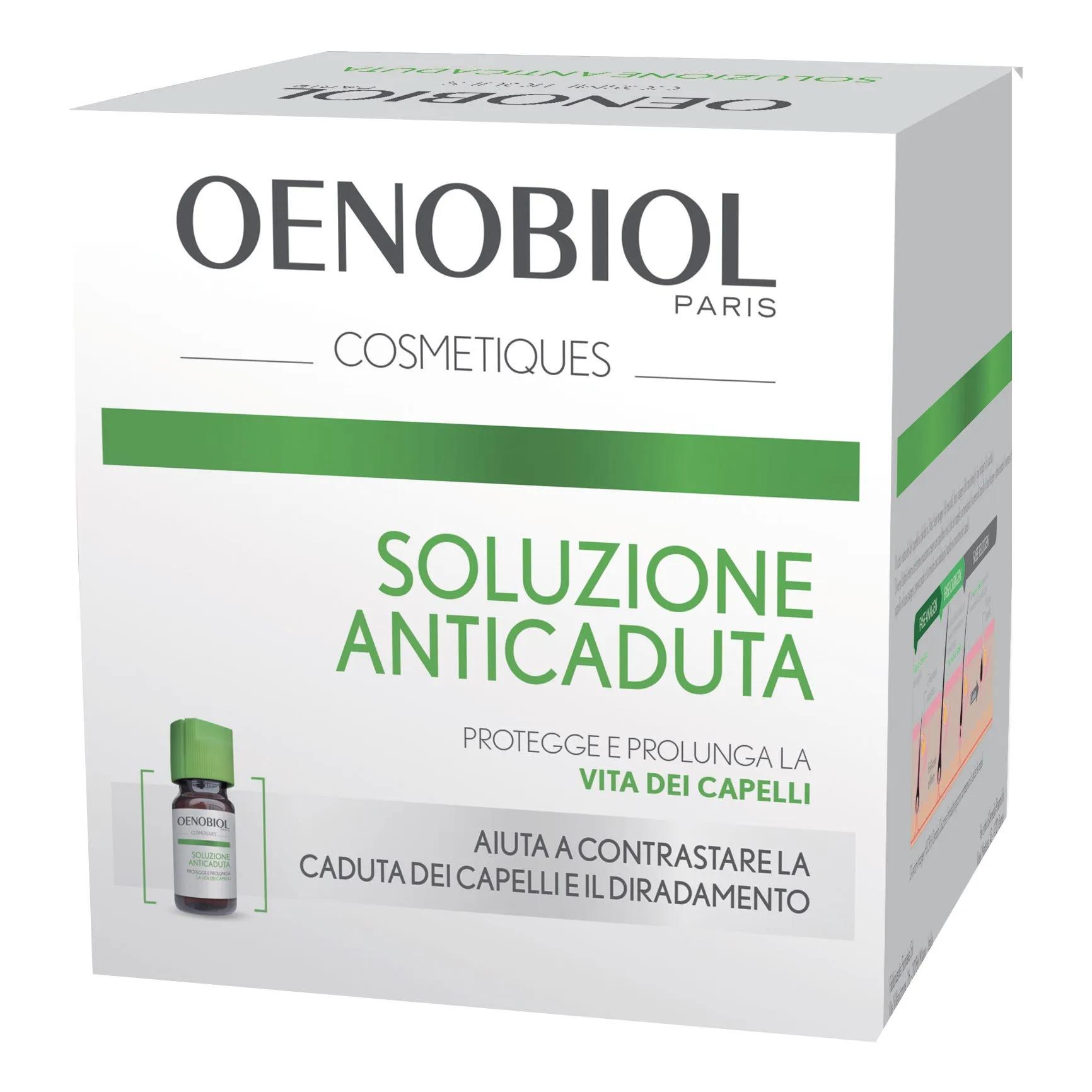 Oenobiol Soluzione Anticaduta Capelli Fragili e Diradati 12 Flaconcini