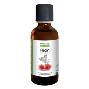 Olio di ricino biologico per aromaterapia e fitoterapia Propos' Nature 50 ml