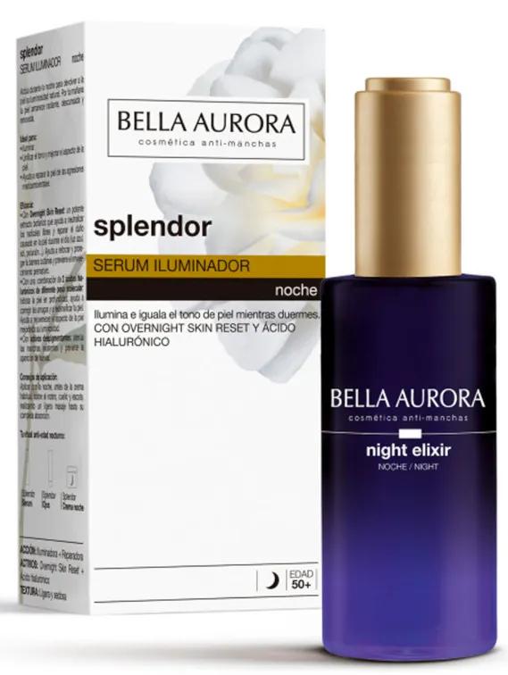 Bella Aurora Splendor Verhelderend Nachtserum 30 ml