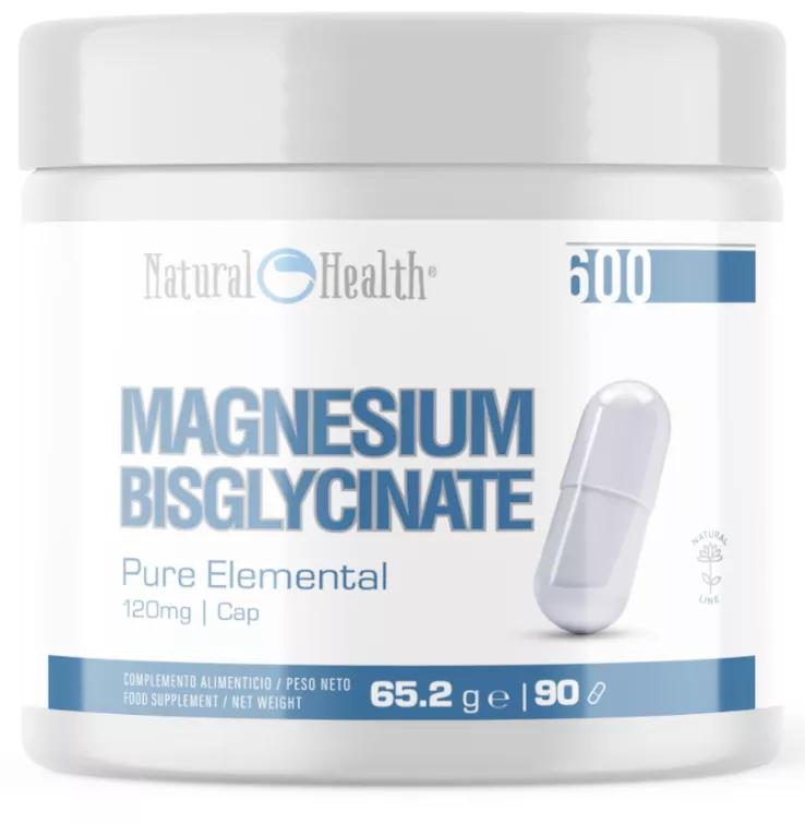 Bisglycinate de magnésium naturel 90 capsules