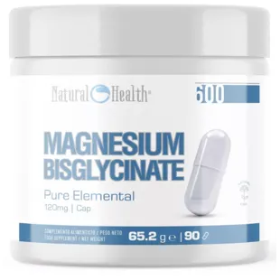 Bisglycinate de magnésium naturel 90 capsules