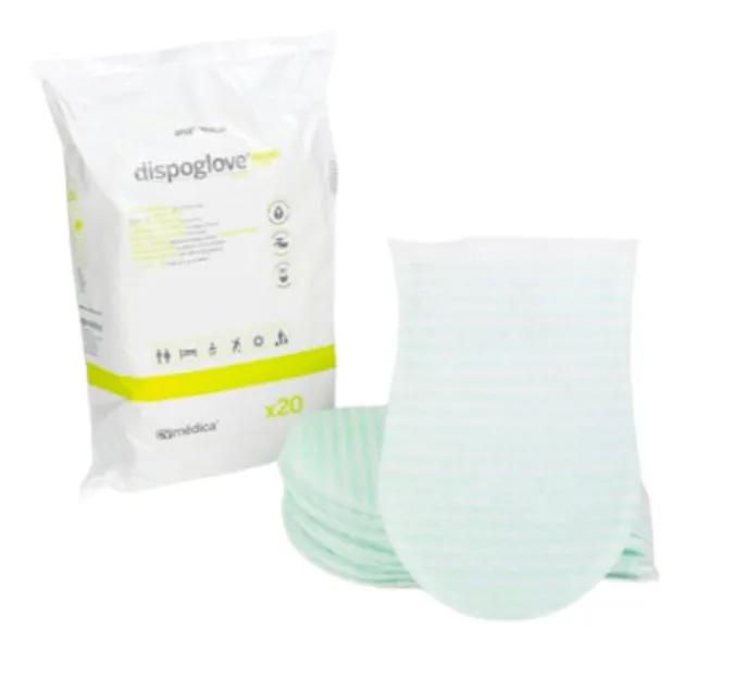 Inca Farma Disposable Soapy Gloves Aloe Vera 20 pcs