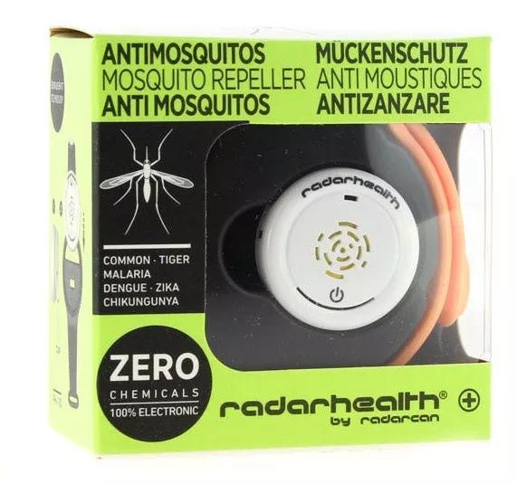 Radarhealth Pulsera Antimosquitos Personal Plus RH-100 Naranja