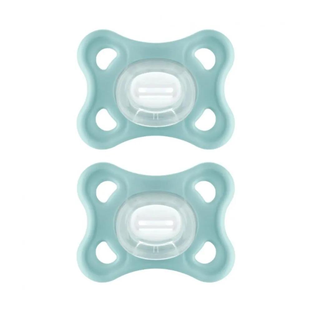 Mam Comfort Succhietto In Silicone 2-6 Mesi Neutro 2 Pezzi