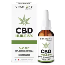 Granions Huile CBD 5% 10ml