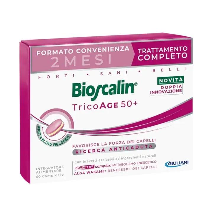 Bioscalin Tricoage 50+ Trattamento Completo Anticaduta 60 Compresse