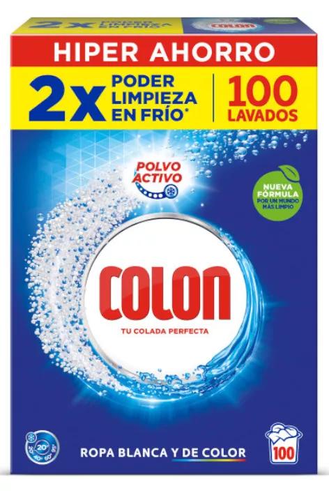 Colon Detergente Polvo Activo 100 Dosis
