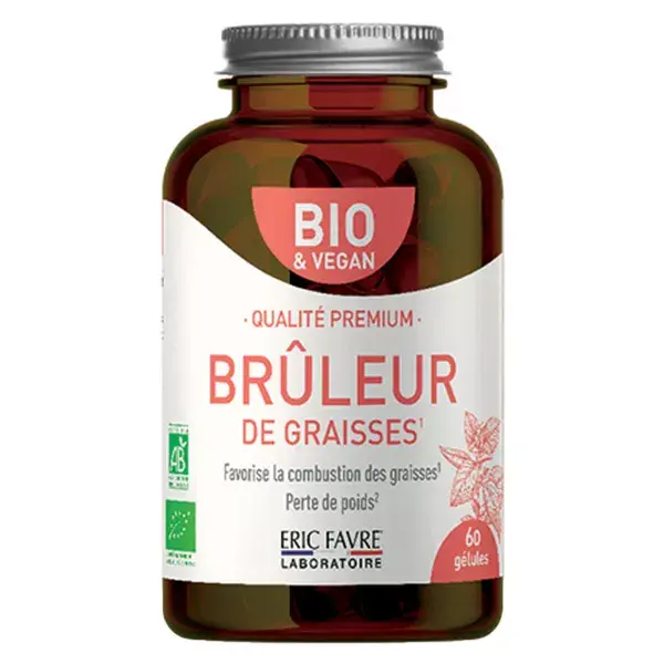 Eric Favre Bien-Être Brûleur de Graisses Bio 60 gélules végétales