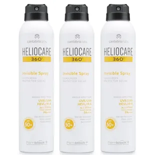Heliocare 360 Invisible Spray SPF50 3x200 ml