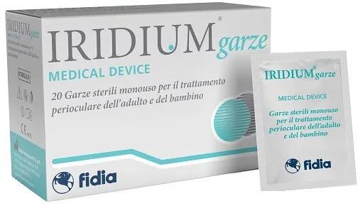 Iridium Garze Oculari Med Salviette Detergenti Perioculari 20 Pezzi