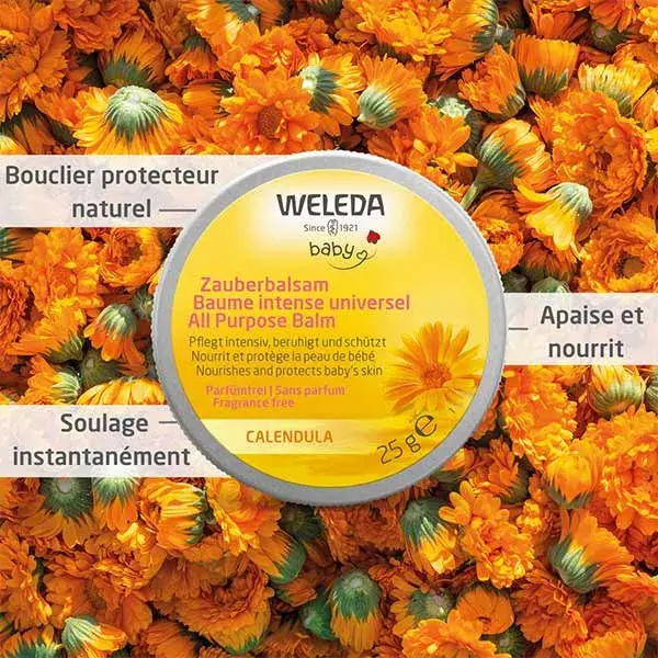 Weleda Bébé Calendula Balsamo Intenso Universale Bio 25g