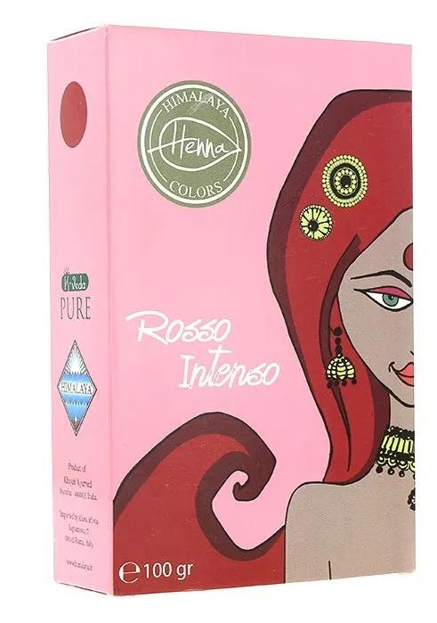 Himalaya CCheiroação Permanentea de Henna Vermelho Intenso 100gr