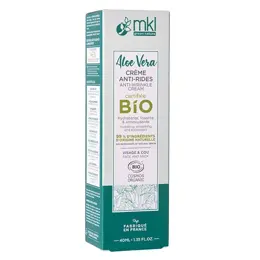 MKL Green Nature Aloe Vera Crème Anti-Rides Bio 40ml