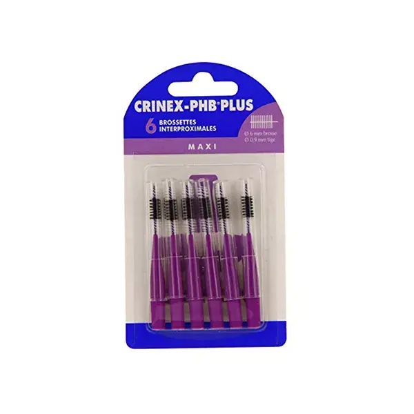 Crinex 6 Maxi PHB Interdental Brushes 