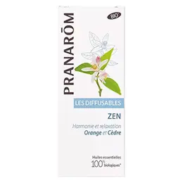 Pranarôm Les Diffusables Mélange d'Huiles Essentielles Zen Bio 30ml