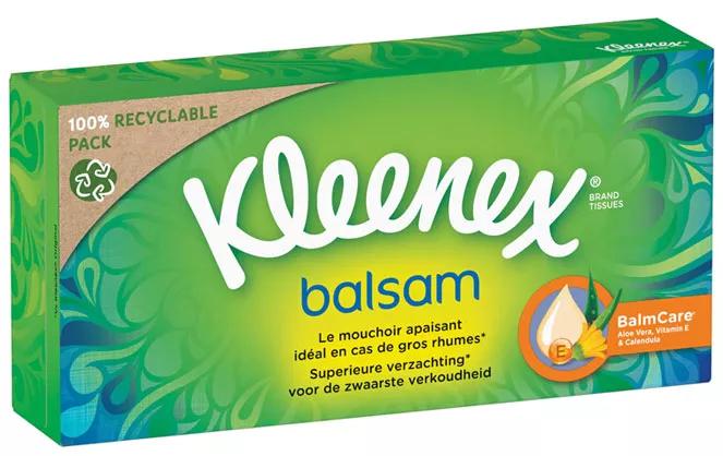 Boîte de mouchoirs Kleenex Baume 64 unités