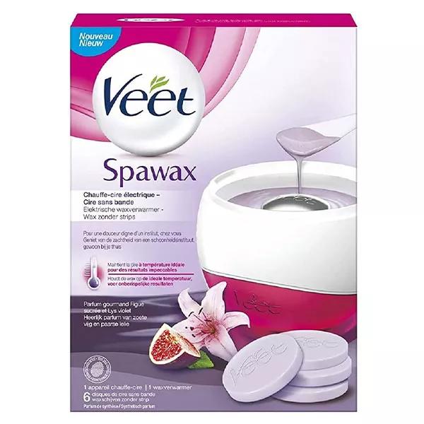 Veet Spawax Calentador de Cera Eléctrico + 6 recambios