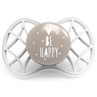 Nuvita Pacifier with Symmetrical Teat +6m Gray