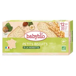 Babybio Biscuits Noisette +12m Bio 160g