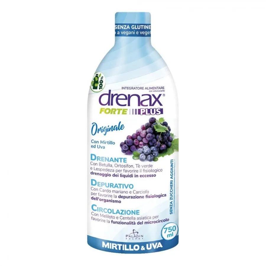 Drenax Forte Mirtillo Plus Integratore Drenante 750 ml